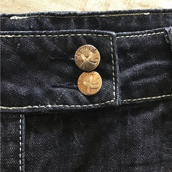 LIQUID JEANS DENIM SKIRT - Picture 6 of 12